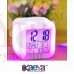 OkaeYa-6 Colour Changing LED Digital Alarm Clock with Date